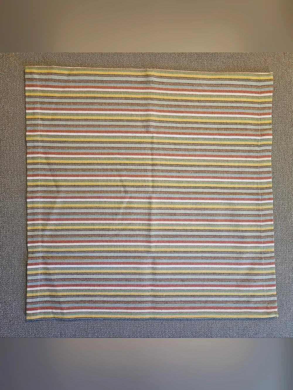 Set Of 4 Pottery Barn Striped Cloth Napkins